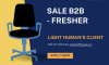 Sale B2B - Fresher