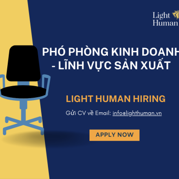 PHÓ PHÒNG KINH DOANH (Sản xuất thiết bị kỹ thuật)