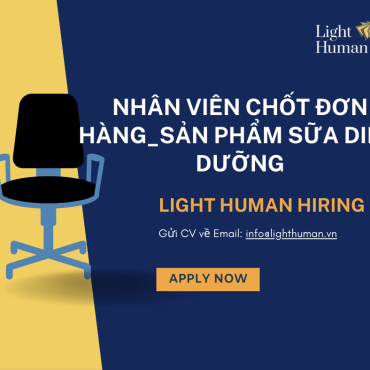 Nhân viên chốt đơn hàng_sản phẩm Sữa dinh dưỡng